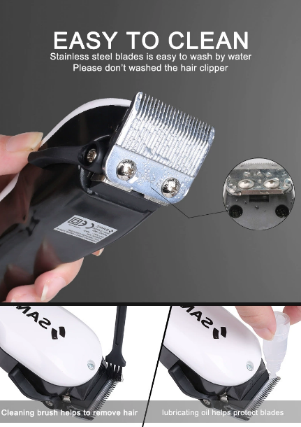 Get Precise And Professional Grooming Results With The SANZ 2800 Classic Design Hair trimmer Hair Clipper Professional Electric Haircut Trimmer shaving Machine With Sharp Blades designed for both home