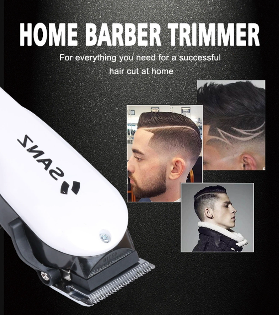 Get Precise And Professional Grooming Results With The SANZ 2800 Classic Design Hair trimmer Hair Clipper Professional Electric Haircut Trimmer shaving Machine With Sharp Blades designed for both home