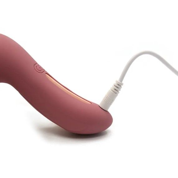 Frequency USB Rechargeable Dildo Vibrator Sucker Mini Massager Masturbation Stick Sucker Female G-spot Stimulator Waterproof Medical Silicone 7 Speeds To Stimulate Clitoris