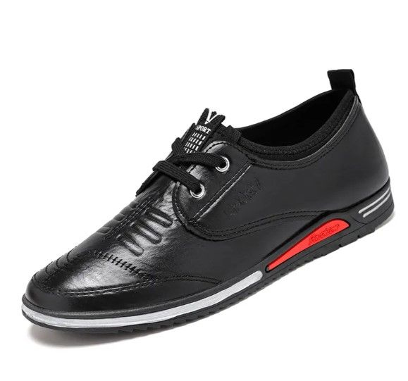 New Men's Shoes –Stylish And Versatile Casual sneakers. Lightweight Leather Design Combines Comfort And Fashion, Perfect For Everyday wear. Soft Soles For Ultimate Comfort  Ideal For Office/Casual