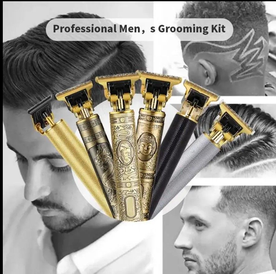 Electric Hair Clipper Trimmer Cordless USB Rechargeable New Style Cordless Trimmer Men Hair Clipper Electric Professional Hair Cutting Clipper With A Brush