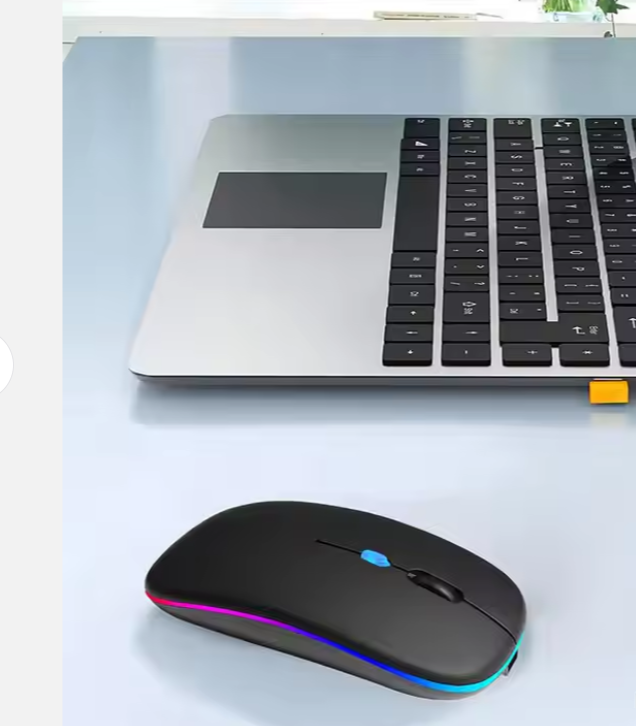 The Rechargeable Bluetooth Wireless Mouse with 2.4G RGB LED lights is the perfect combination of style, functionality, and convenience for all your computing needs. Comes With A USB Receiver