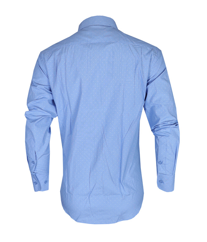 Aidailu Men's Official Shirt Polka Dot Formal. Upgrade Your Wardrobe With This Elegant Light-Blue Men shirt. With Its Timeless Design And High-Quality Craftsmanship, This Shirt Adds A Touch Of Sophist