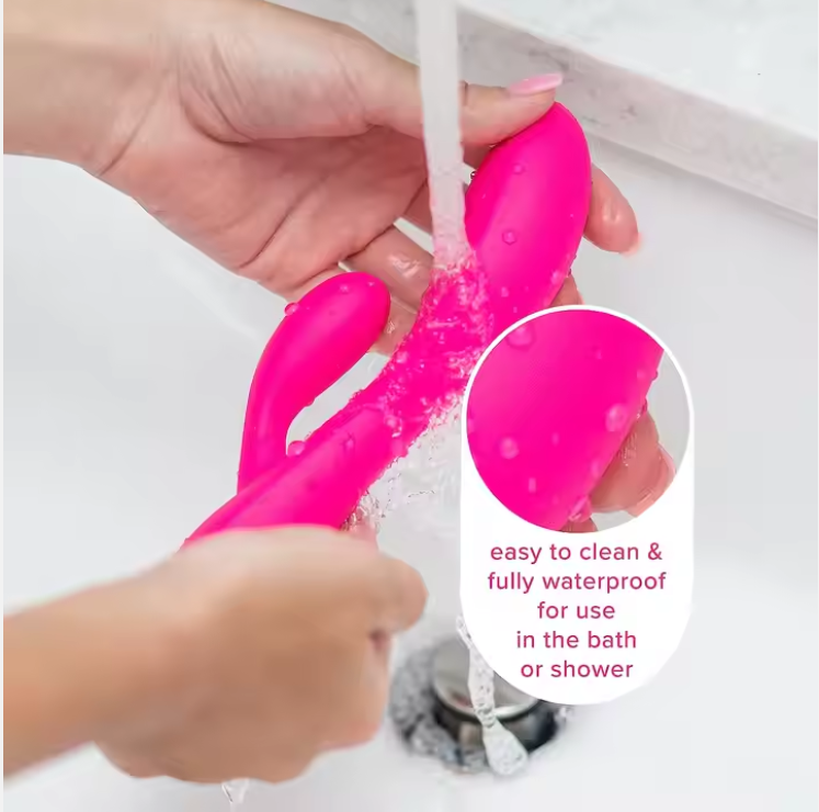 Experience Ultimate Pleasure With Our Ladies' Vibrator 10 Modes Waterproof Soft Silicone Clitoris Simulation . Enjoy targeted clitoral and G-spot stimulation For Intense Sensation