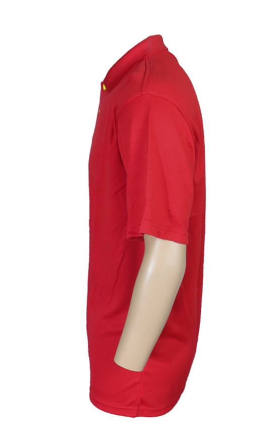 Men's Polo T-shirt Fashion Plain Shirt 2024 Short Sleeved Cotton Red Men Shirts For Casual Events For Both Men And Women