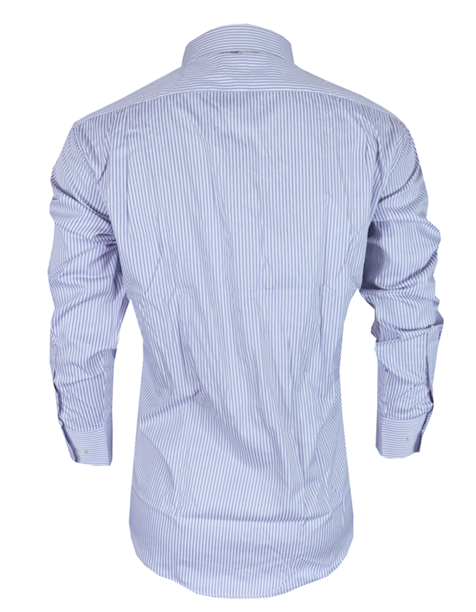 Aidailu Fashion Men's  Shirt Long Sleeve Striped  Men's Official Shirt Clothes  Easy to Iron Official Shirt.  Designed To Keep You Looking Polished, It's Perfect For Office Wear, Business Meetings