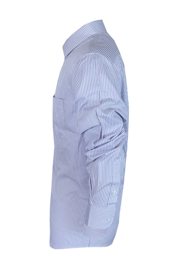 Aidailu Fashion Men's  Shirt Long Sleeve Striped  Men's Official Shirt Clothes  Easy to Iron Official Shirt.  Designed To Keep You Looking Polished, It's Perfect For Office Wear, Business Meetings