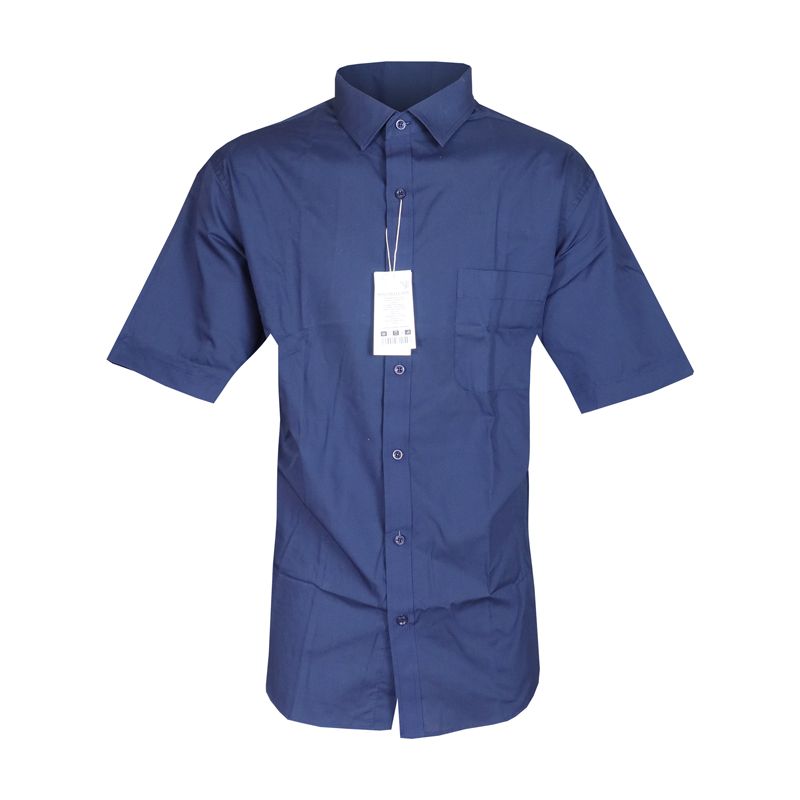 Men Shirt Short Sleeve Men Official Shirt. Perfect Blend Of Professionalism And Comfort, It Offers A Smart Breathable Option For Work, Casual Wear, Ensures Durability And Ease Of Maintenance.