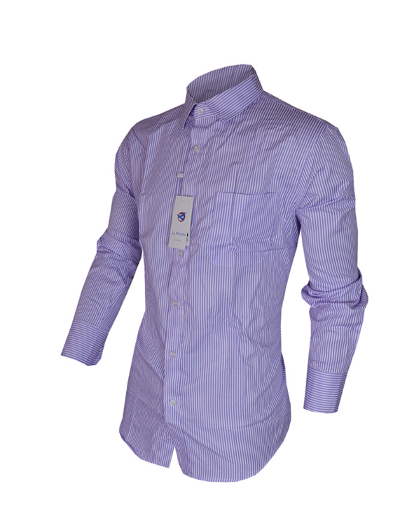 La Paloma Homme Men's Official Shirt Stripped Cotton Long Sleeve Men Shirt Wear Clothes. Whether paired with formal trousers or dressed down with chinos, this shirt guarantees a versatile addition to