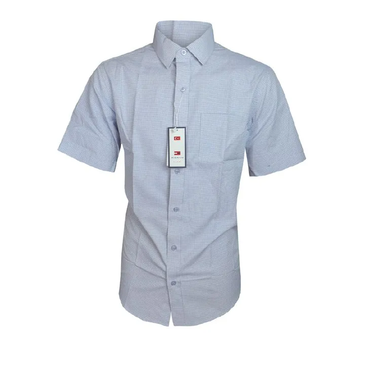 Aidailu  Short Sleeve  Men Shirts Office Wear Fashion Men's official Shirt  Easy to Iron Official Shirt.  Designed To Keep You Looking Polished, It's Perfect For Office Wear, Business Meetings,