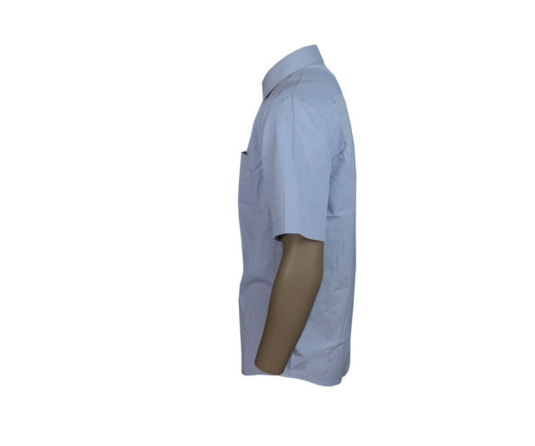 Aidailu  Short Sleeve  Men Shirts Office Wear Fashion Men's official Shirt  Easy to Iron Official Shirt.  Designed To Keep You Looking Polished, It's Perfect For Office Wear, Business Meetings,