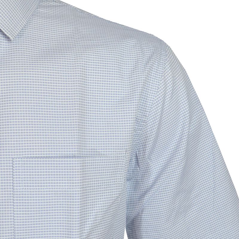 Aidailu  Short Sleeve  Men Shirts Office Wear Fashion Men's official Shirt  Easy to Iron Official Shirt.  Designed To Keep You Looking Polished, It's Perfect For Office Wear, Business Meetings,