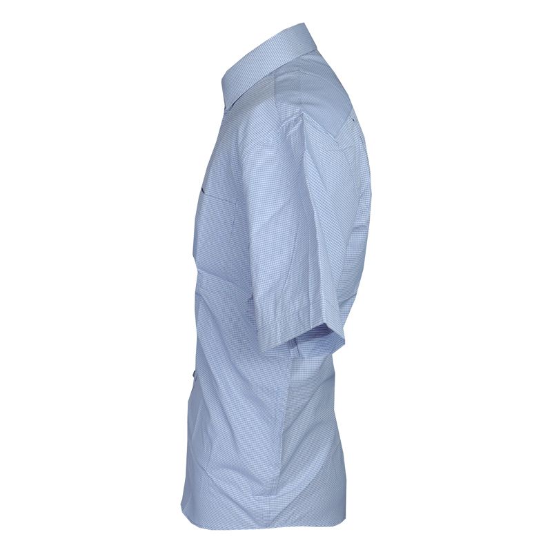 Aidailu  Short Sleeve  Men Shirts Office Wear Fashion Men's official Shirt  Easy to Iron Official Shirt.  Designed To Keep You Looking Polished, It's Perfect For Office Wear, Business Meetings,