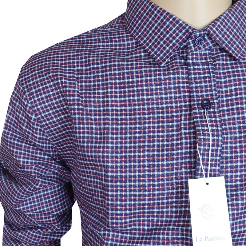 Aidailu Men's Shirt Men Official Shirt Cotton Clothes Office Wear