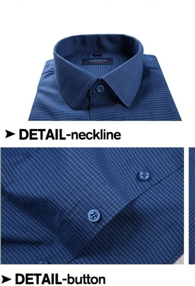 Men Shirt Men Official Shirt. Stay Stylish And Comfortable With This Navy Blue Short-Sleeved Formal Shirt, Designed For Both Professional And Casual Occasions.