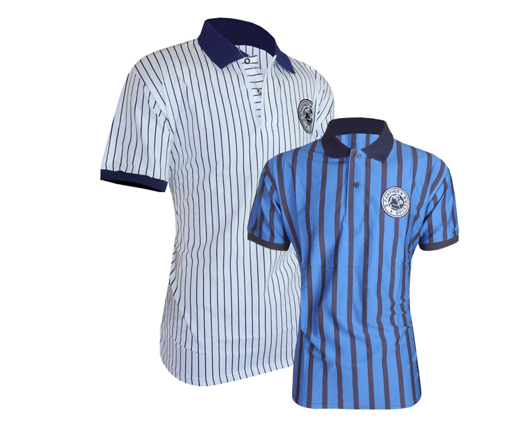 2 In 1 Men Shirt Men Polo T-shirt – Timeless & Stylish!Upgrade Your Wardrobe With This Elegant Navy Blue And White Striped Men Top! Perfect For Casual Outings, Office Wear, Or Weekends