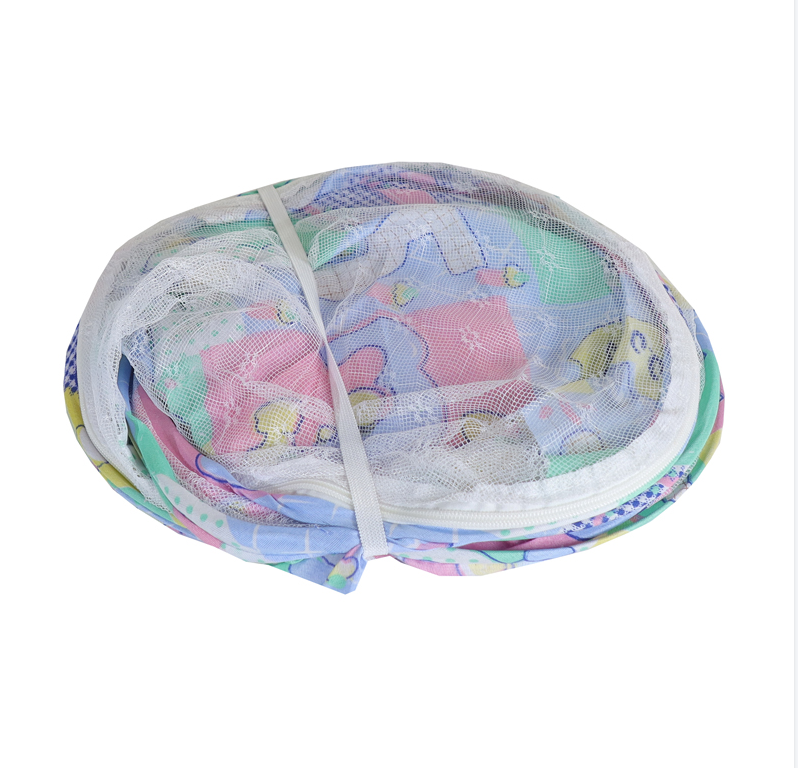 Good Night Baby Sleeping Bed/Crib with Folded Mosquito Net for Comfort and Safety- Fashion Portable Foldable Baby Sleeping Nest Cot Mosquito Net