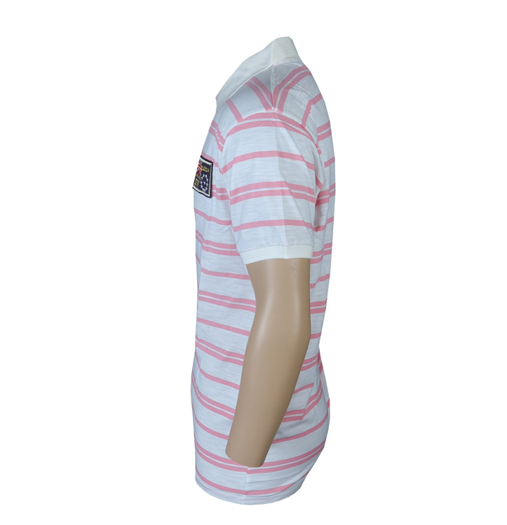 Men Shirt Stripe Polo T-shirts Casual Fashion Men Tops Fashion Plaid Shirt 2024 Casual Short Sleeve Cotton Shirts Tops for Man Summer Clothing Embroidery Casual Tops
