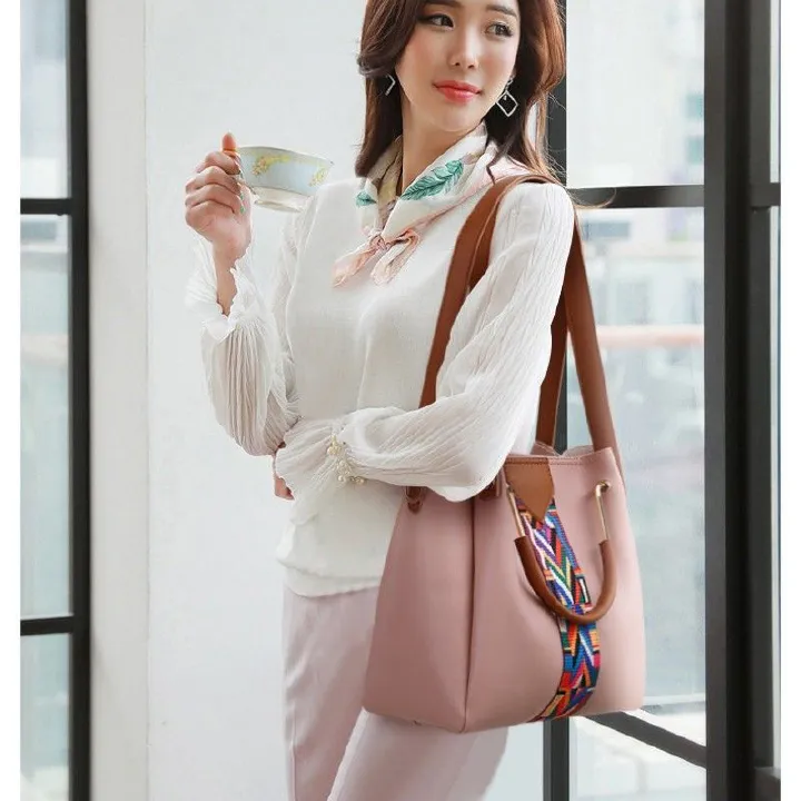 4 Sets/PCS Bags Handbags For Ladies. Women Bags, Lady Bags, Purse, Clutch, Shoulder Bags, Lady Purse Wallet. Fashion multi-piece women's bag handbags, shoulder crossbody bag. Waterproof Bags.