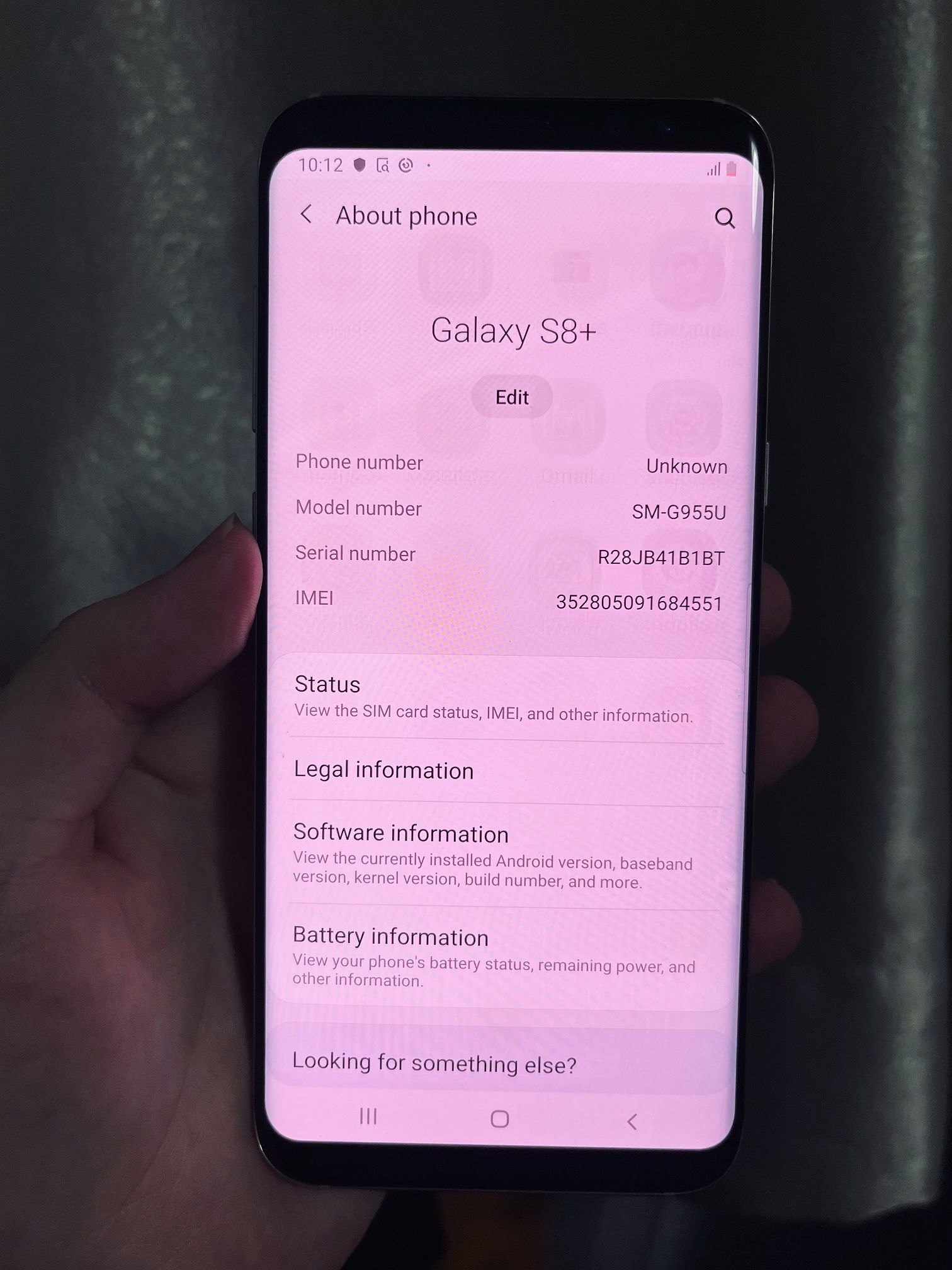 Refurbished Original Samsung Galaxy S8+ G955 6.2" 64GB 4G Cellphone Original Smart Phones