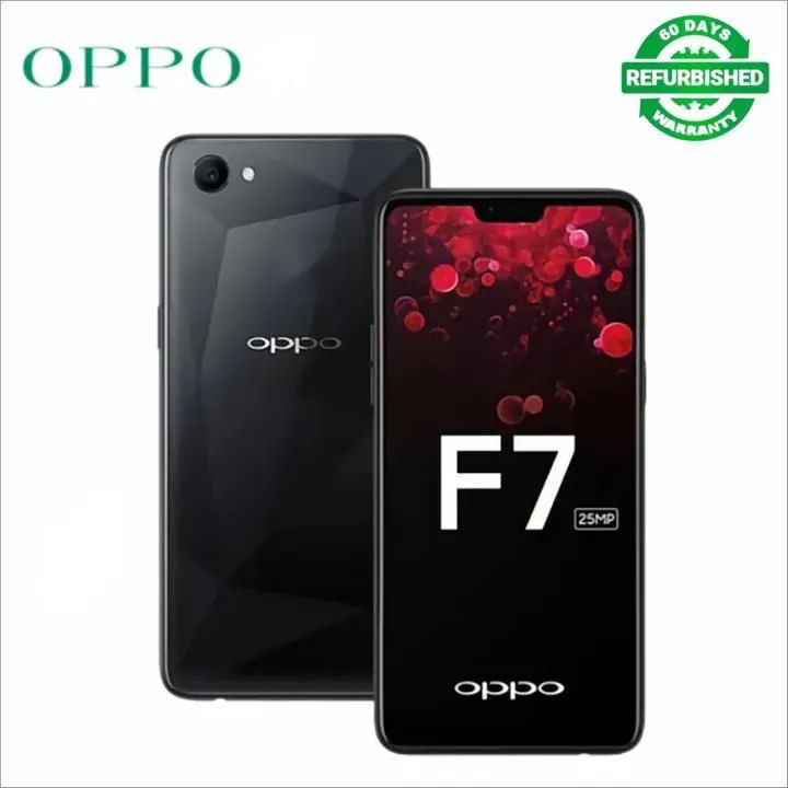 Refurbished OPPO A3 F7 Smartphones 128GB+6GB 6.23" LCD Display 16MP+25MP 3400mAh Dual SIM OPPO A3