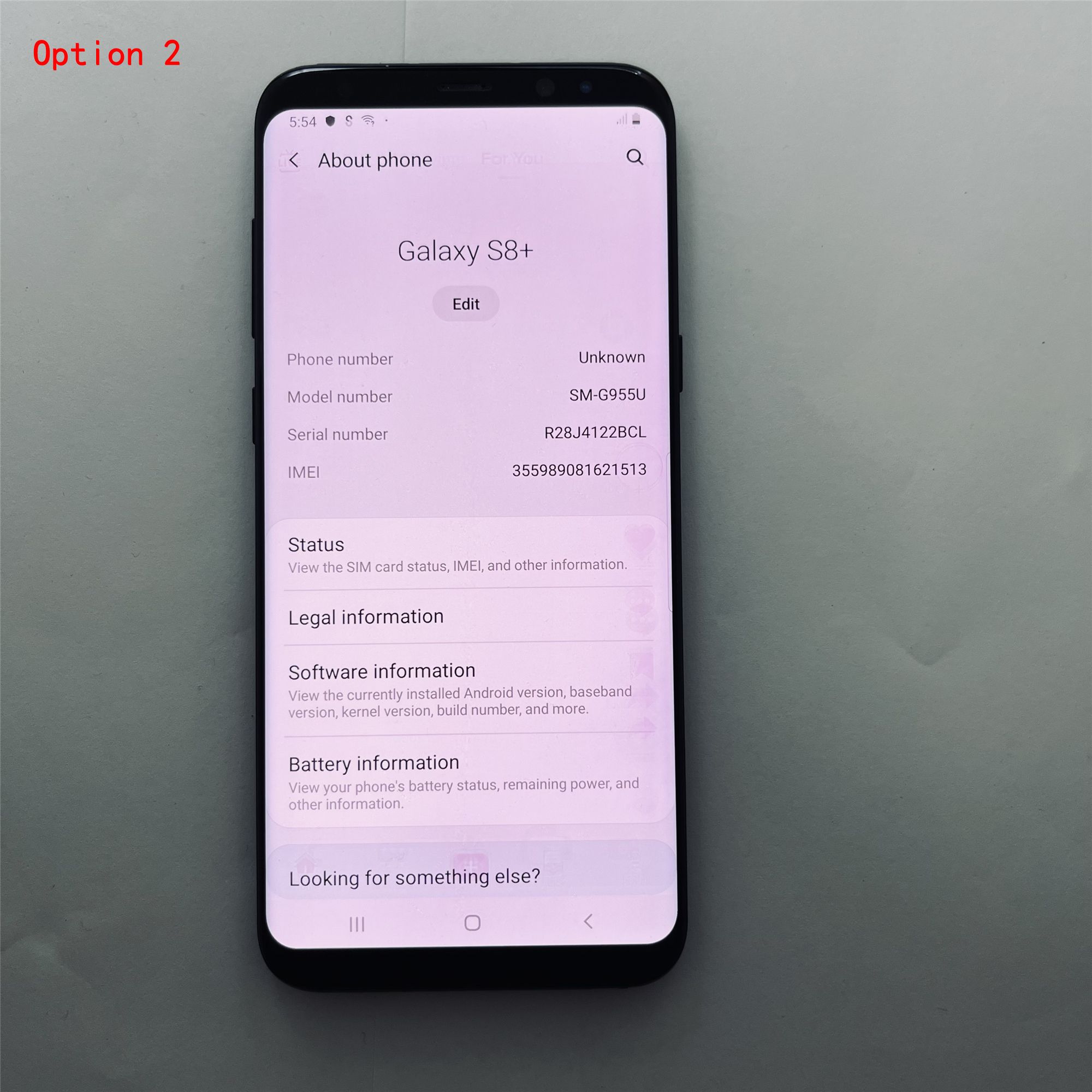 Refurbished Samsung Galaxy S8+ Plus G955 6.2" 64GB 4GB Original Smart Phones Cellphone