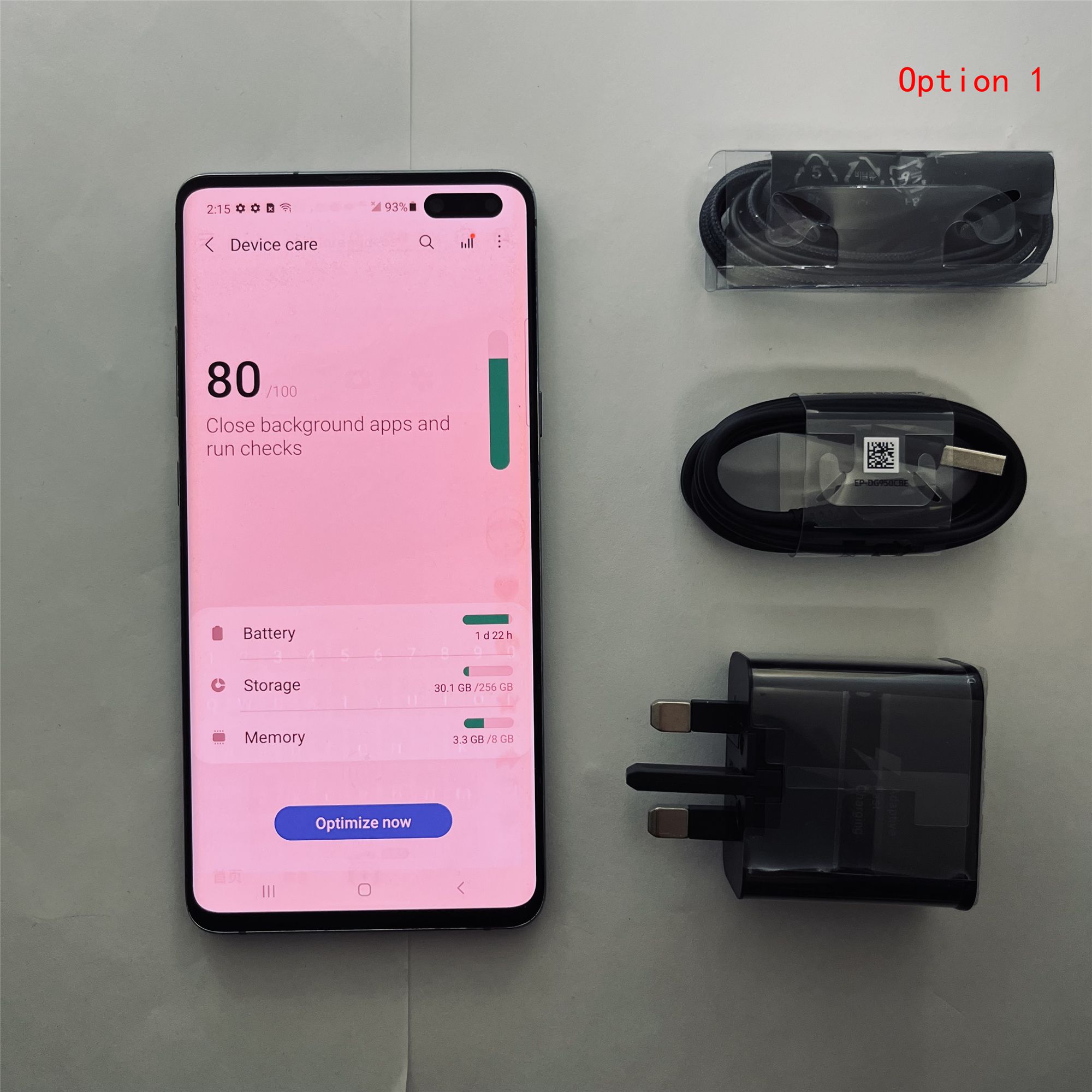 Refurbished Original Samsung Galaxy S10 5G Unlocked Smartphone 8GB+256GB Cellphone 6.7 inch 16MP+10MP