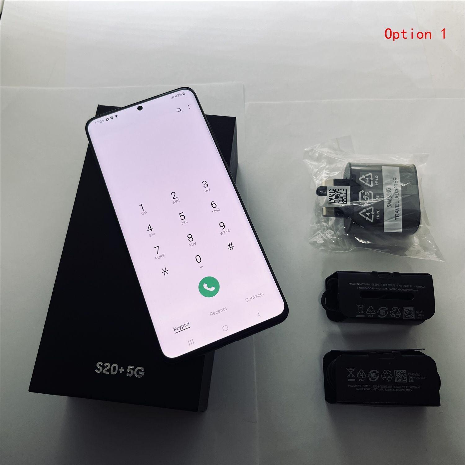 Original Samsung S20+ S20 Plus Refurbished Phone 6.7inches 128GB + 8GB Unlocked Smart Phone 4G LTE Cellphone