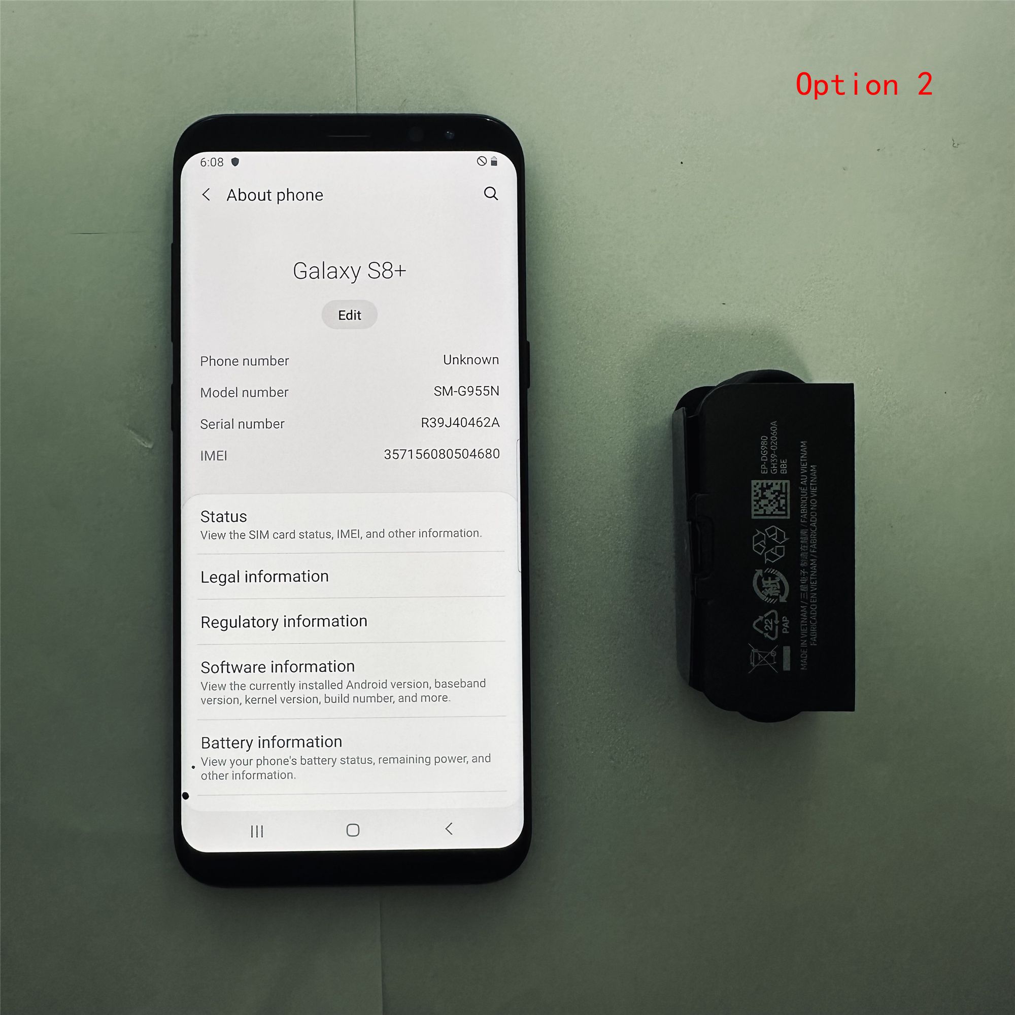 Refurbished Samsung Galaxy S8+ Plus G955 6.2" 64GB 4GB Original Smart Phones Cellphone