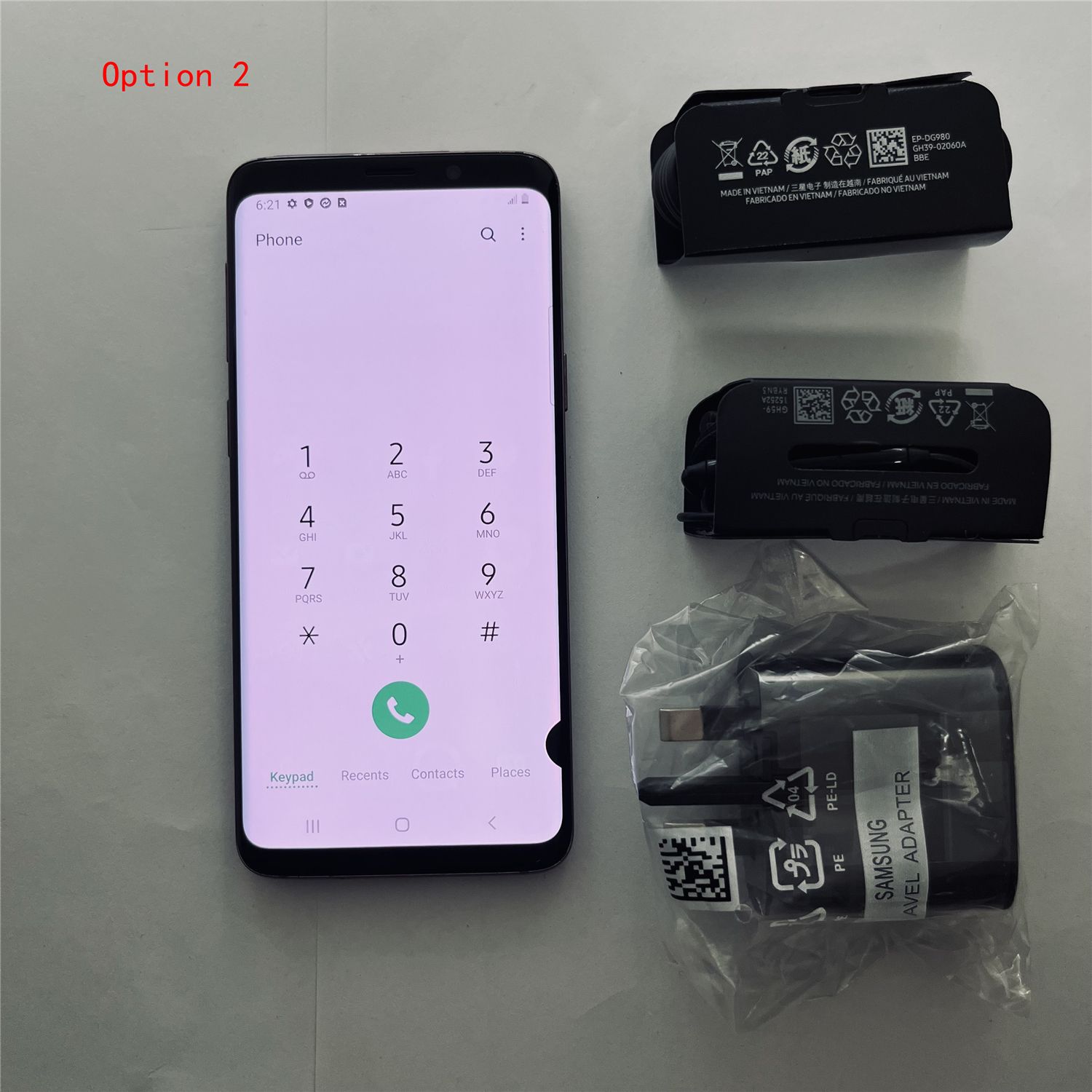 Refurbished Samsung Galaxy S9 G960 Smart Phone ROM 64GB 5.8 Inches 12MP + 8MP 4G Original Cellphone Smarphone