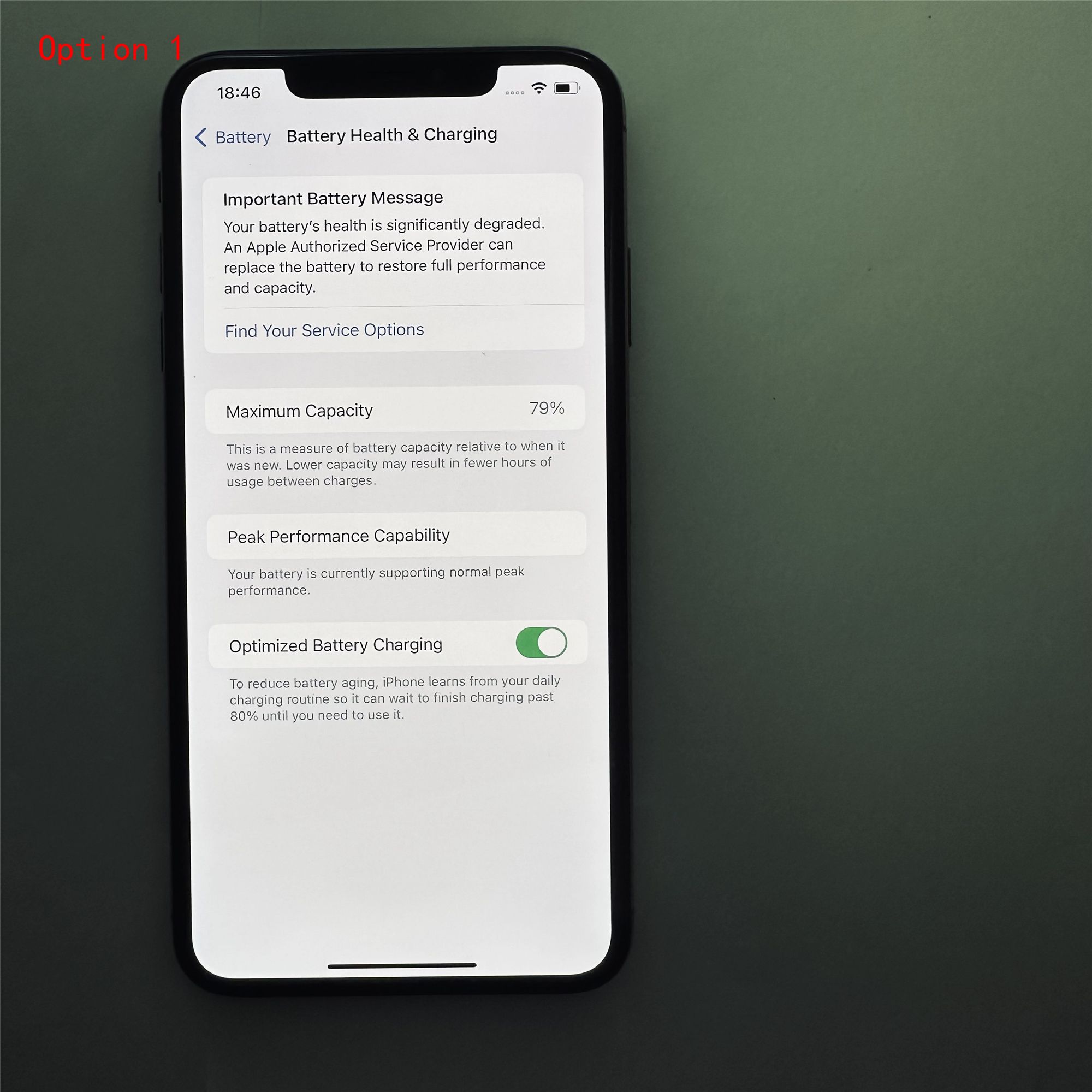 Refurbished iPhone XS Max Unlocked Smart Phone Cellphone 4GB+64GB Dual SIM