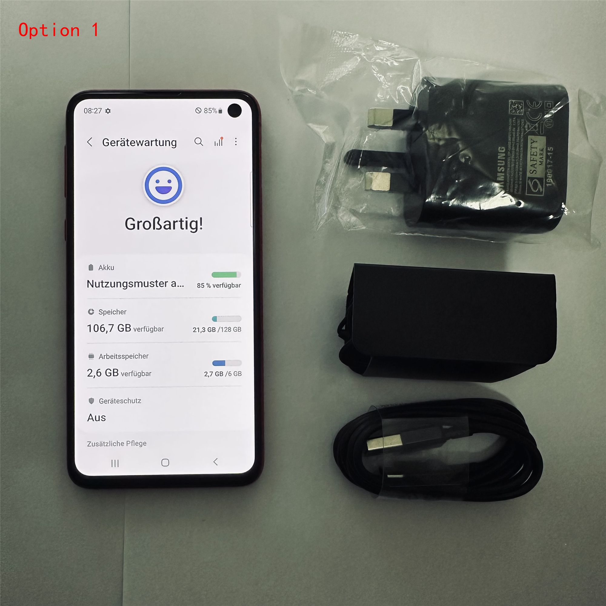 Original Refurbished Samsung Galaxy S10e 5.8" 6GB RAM 128GB NFC Cell Phone 4G LTE Smartphone