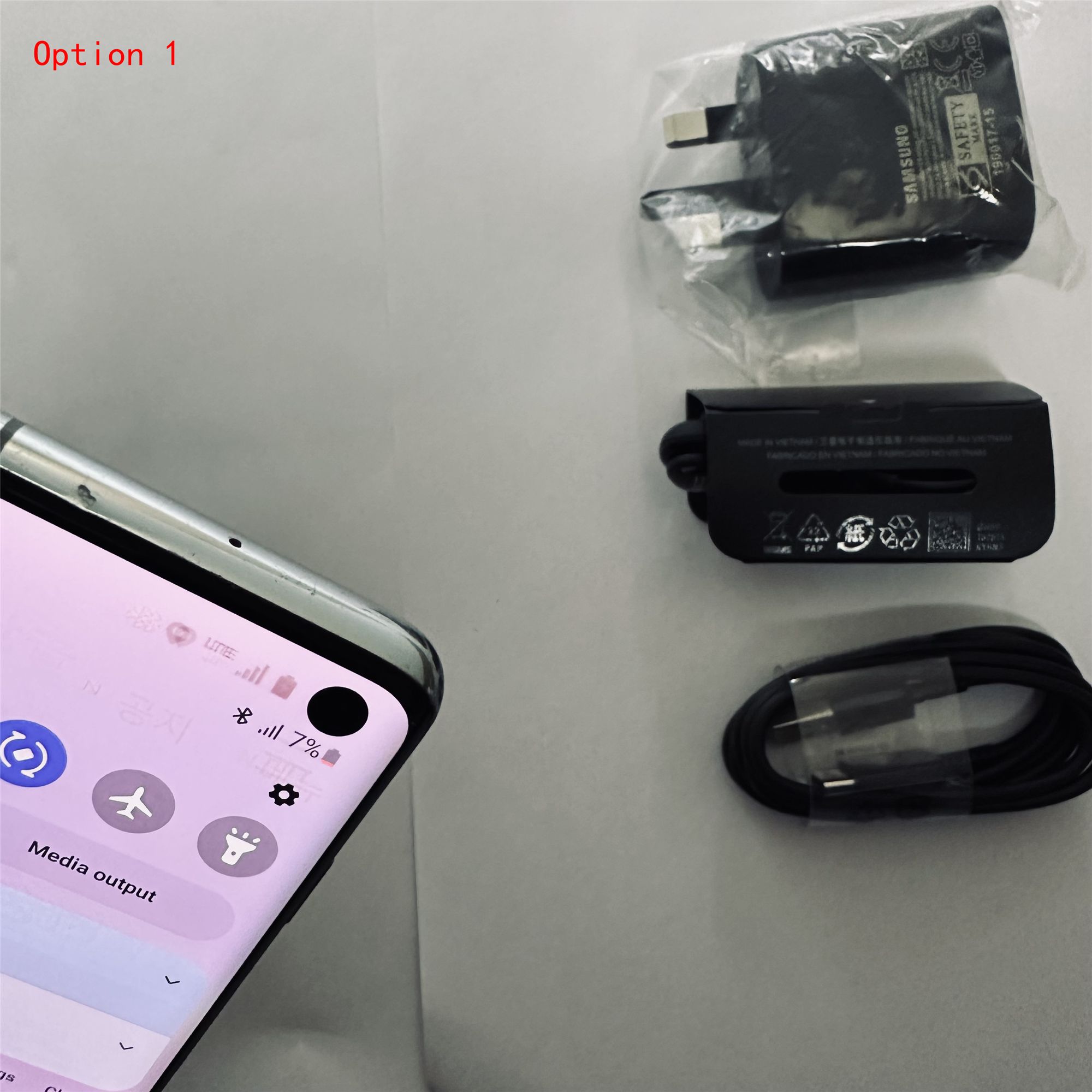 Refurbished Samsung Galaxy S10 ROM 128GB RAM 8GB 6.1inches Smart Phone Original 4G LET Cellphone