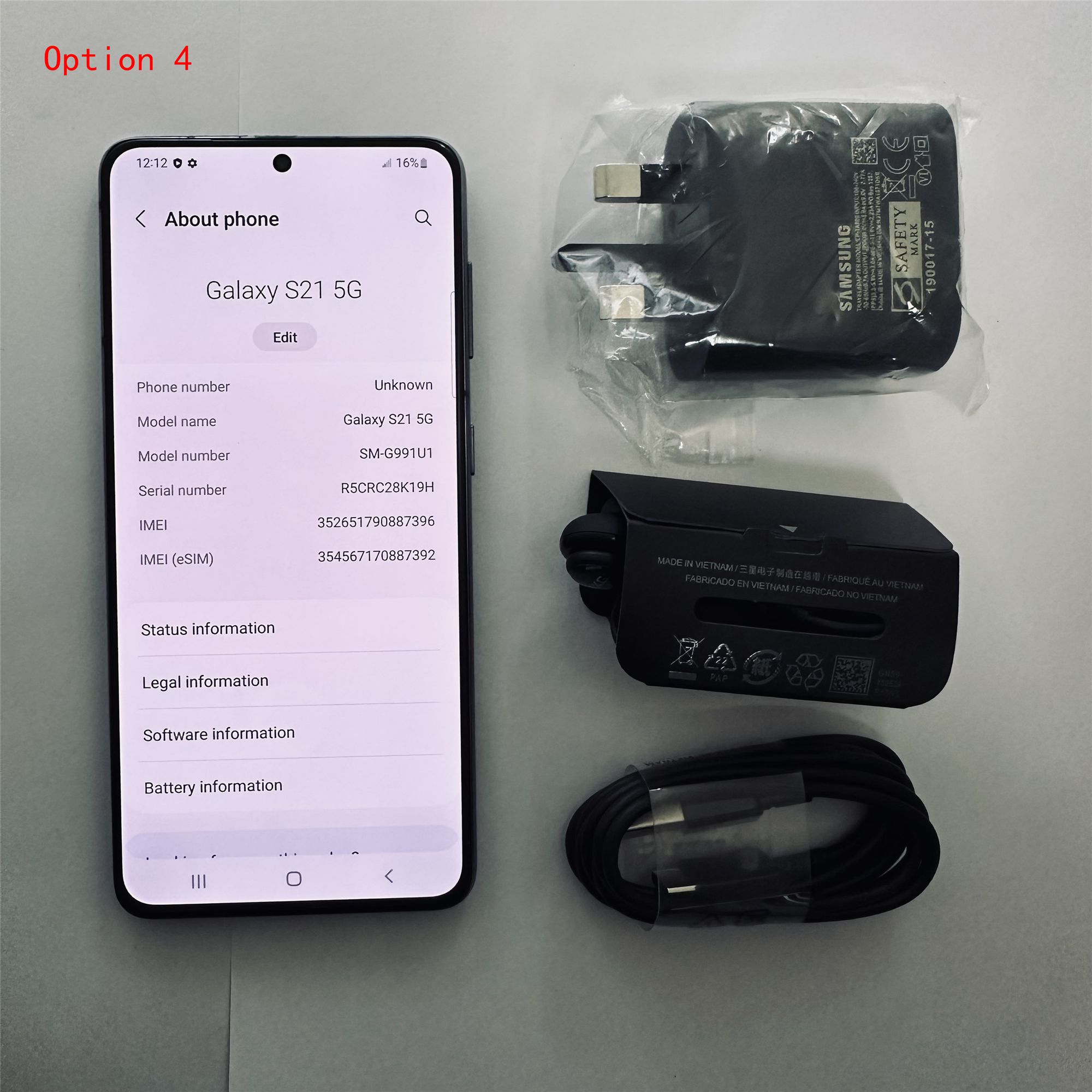 Original Samsung S21 128GB + 8GB Refurbished Phone Unlocked Smart Phone 5G LTE Cellphone
