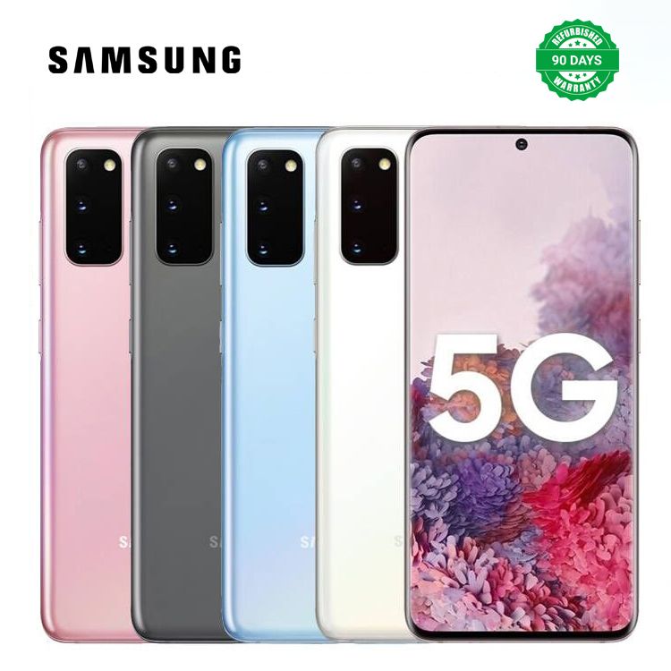 Refurbished Original Samsung Galaxy S20 12GB+128GB 6.2" Original Mobile Phone Smartphone