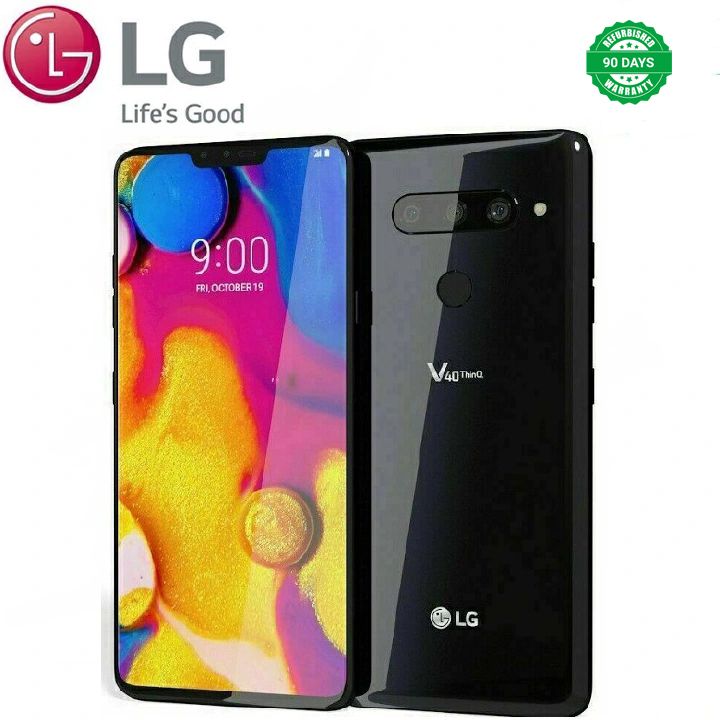 Original LG V40 ThinQ 6GB+128GB 6.4" Original Mobile Phone Smartphone