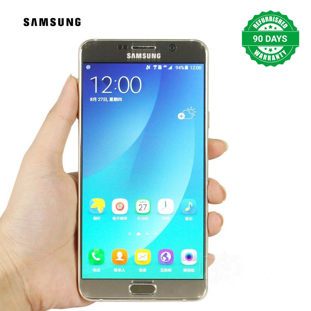 Refurbished Samsung Galaxy Note 5 Note5 N920 Smart Phones 4G LTE 5.7'' 16.0MP Original Smartphone