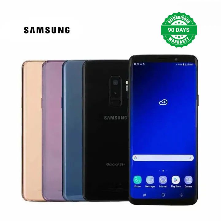 Refurbished Samsung Galaxy S9+ G965 ROM 64GB 6.2inches 12MP + 8MP 4G Original Smart Phones Cellphone