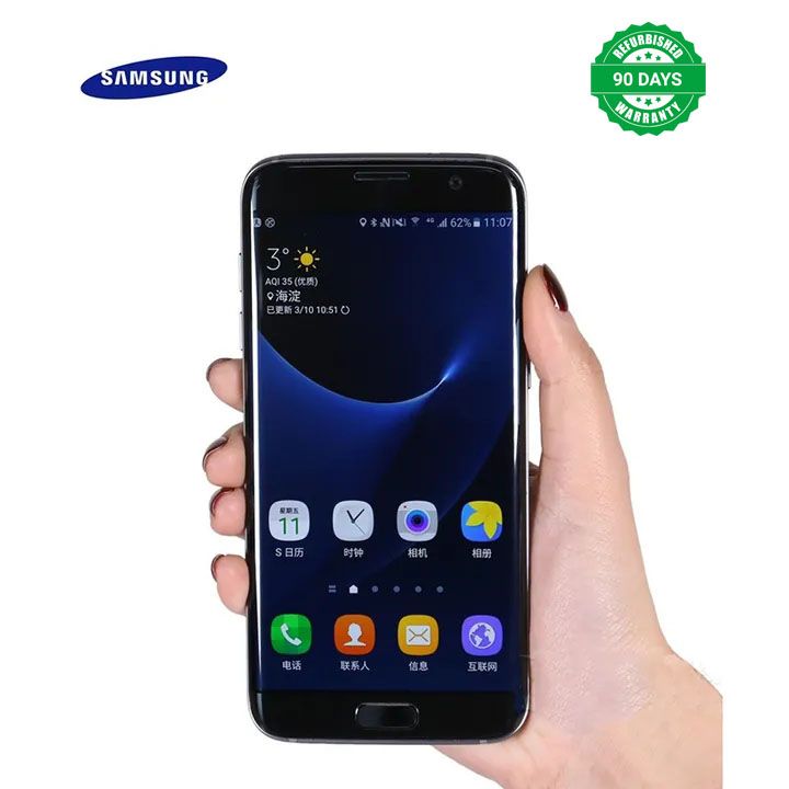 Refurbished Phone Samsung Galaxy S7 Edge G935 Smart Phone 4GB+32GB 12MP 4G LTE Phone Special Offer One Piece (random color)