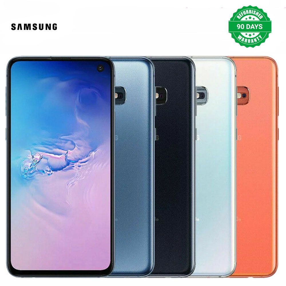 Original Refurbished Samsung Galaxy S10e 5.8" 6GB RAM 128GB Dual SIM Phone 4G LTE Smartphone