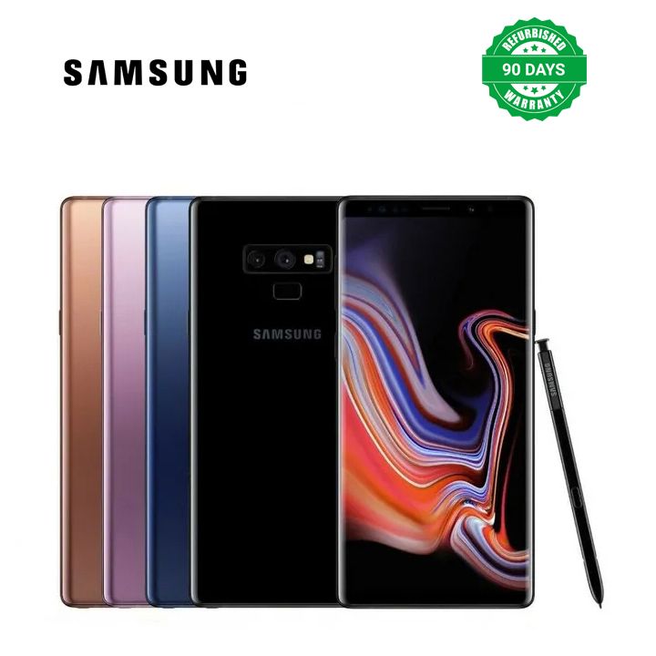 Samsung Galaxy Note9 Note 9 N960 ROM 128GB RAM 6GB 6.4inches Original Refurbished Cellphone 4G Smartphone