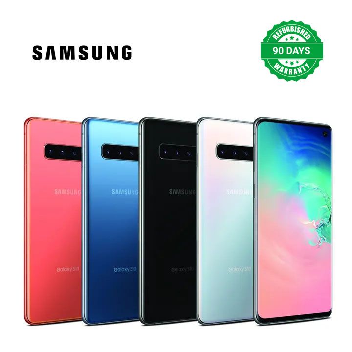 Refurbished Samsung Galaxy S10 ROM 128GB RAM 8GB 6.1inches Smart Phone Original 4G LET Cellphone