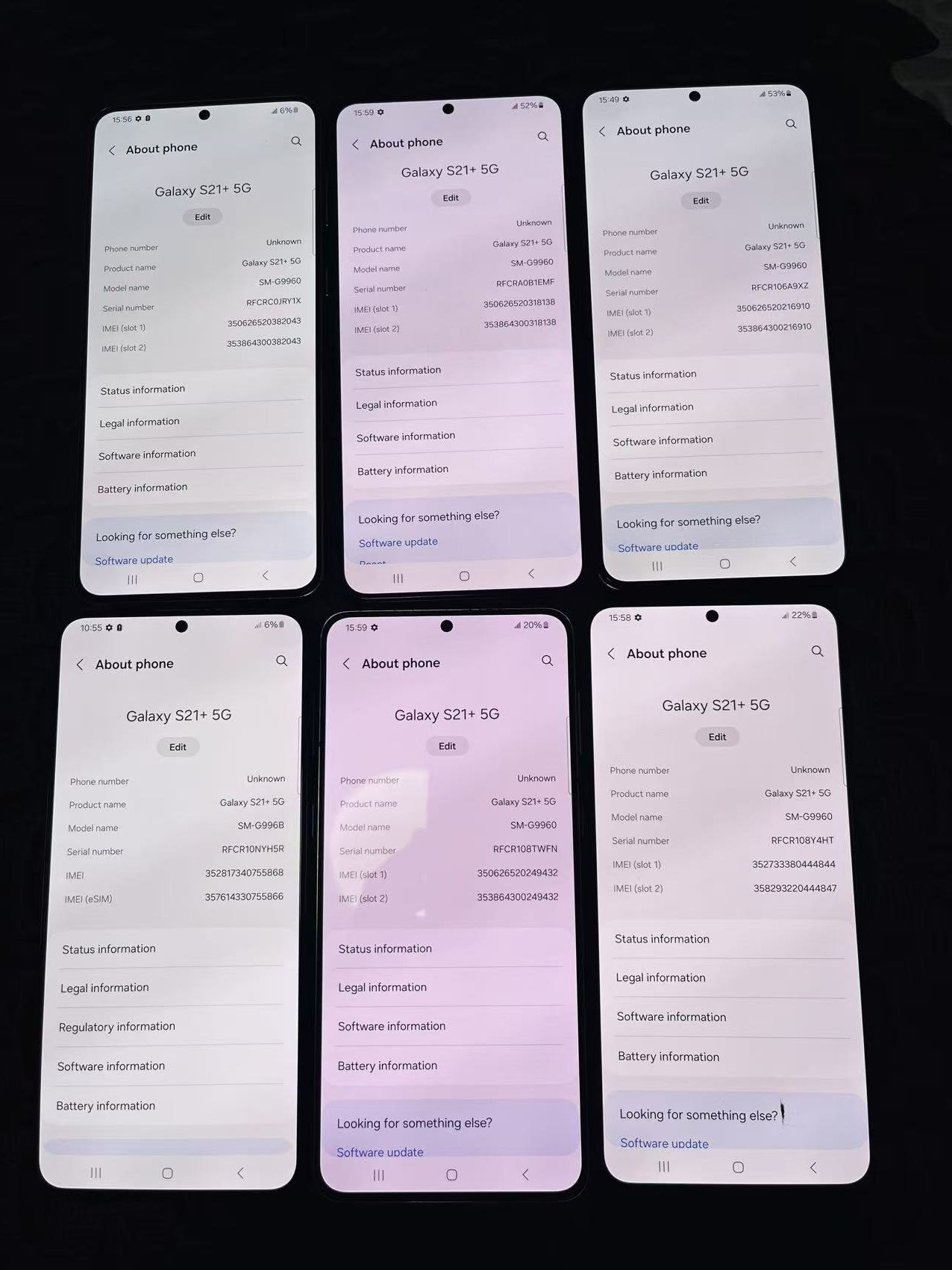 Original Samsung Galaxy S21 Plus S21+ 5G 128GB/256GB Single/Dual SIM 6.7" Mobile Phone S21 plus Smart Phone