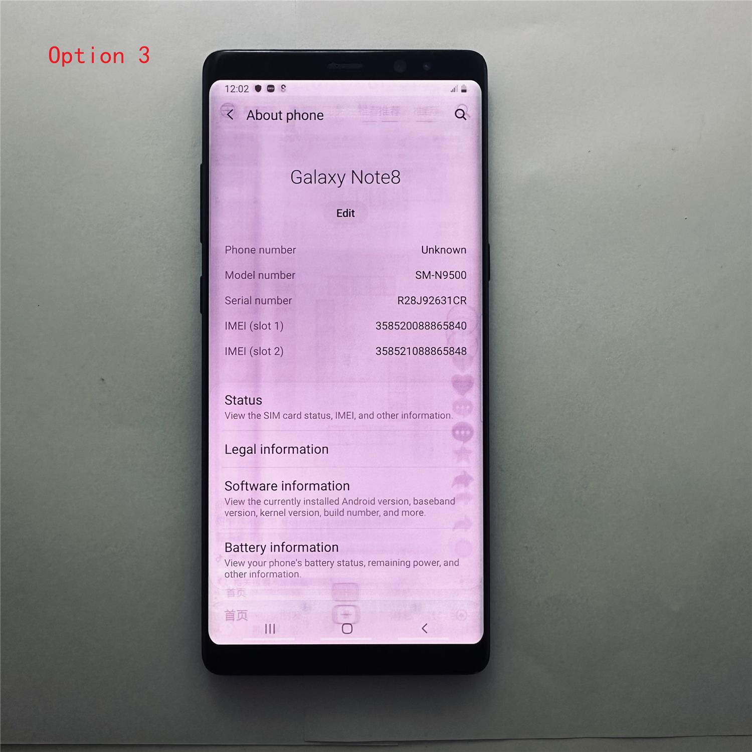 Samsung Galaxy Note 8 Note8 N950 Refurbished Phone 4G LTE 6.3inches 12MP RAM 6GB ROM 64G Original Smart Phone