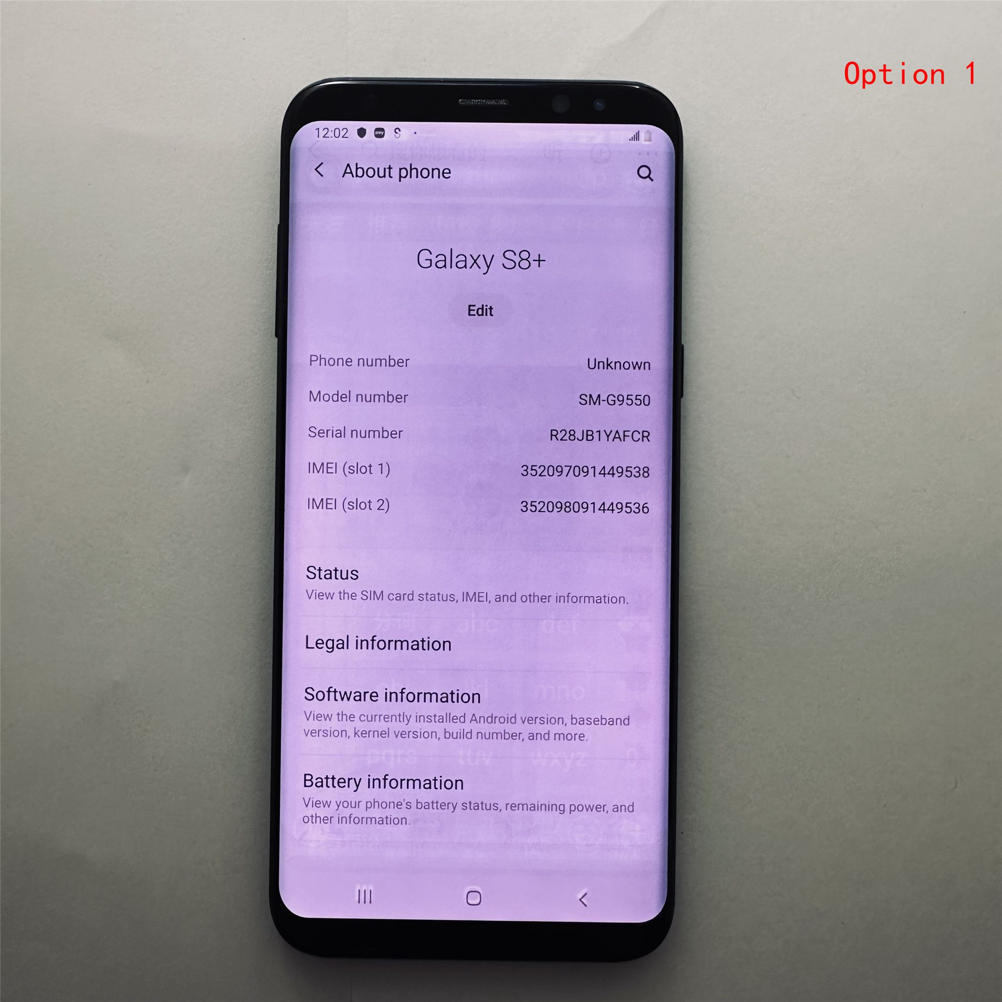 Refurbished Samsung Galaxy S8+ Plus G955 6.2" 64GB 4GB Original Smart Phones Cellphone