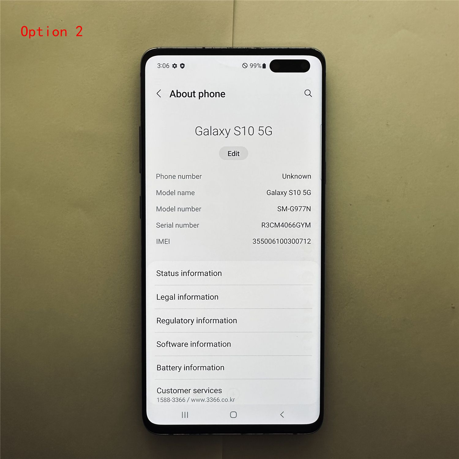 Refurbished Original Samsung Galaxy S10 5G Unlocked Smartphone 8GB+256GB/512G Cellphone 6.7 inch 16MP+10MP
