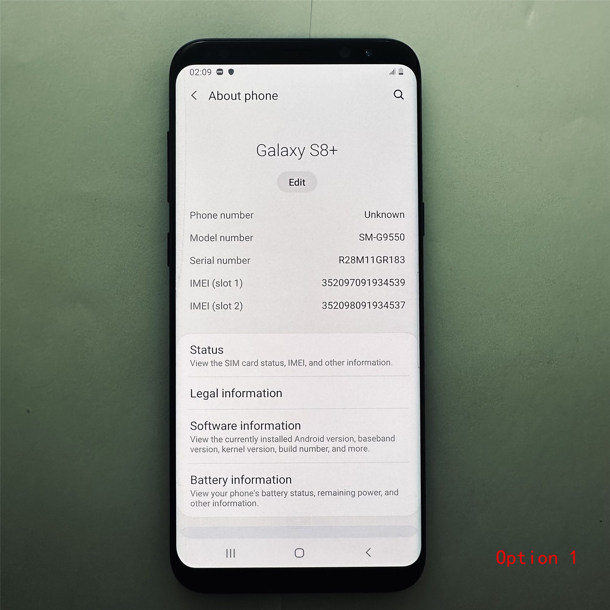 Refurbished Samsung Galaxy S8+ Plus G955 6.2" 64GB 4GB Original Smart Phones Cellphone