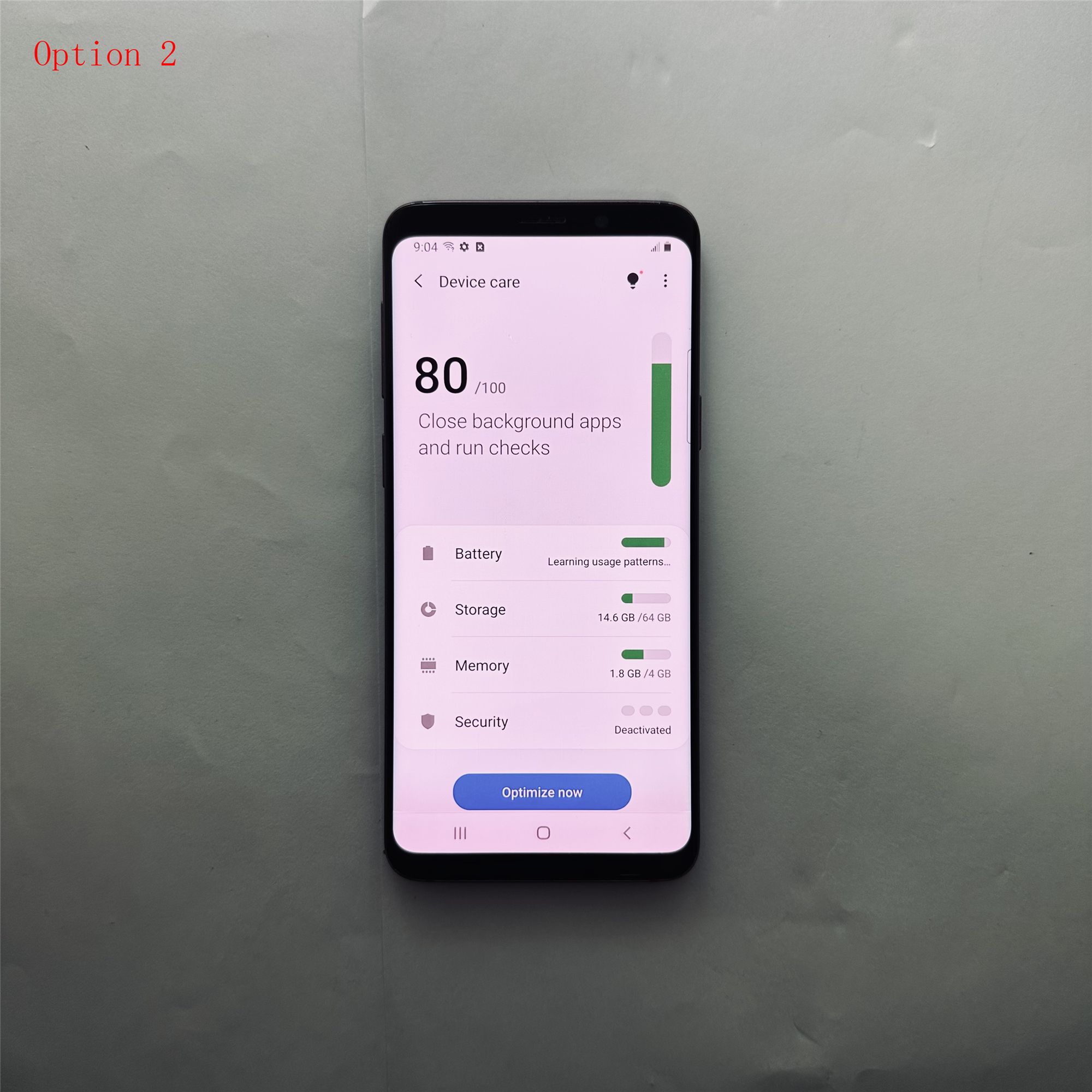 Refurbished Samsung Galaxy S9 G960 Smart Phone ROM 64GB 5.8 Inches 12MP + 8MP 4G Original Cellphone Smarphone