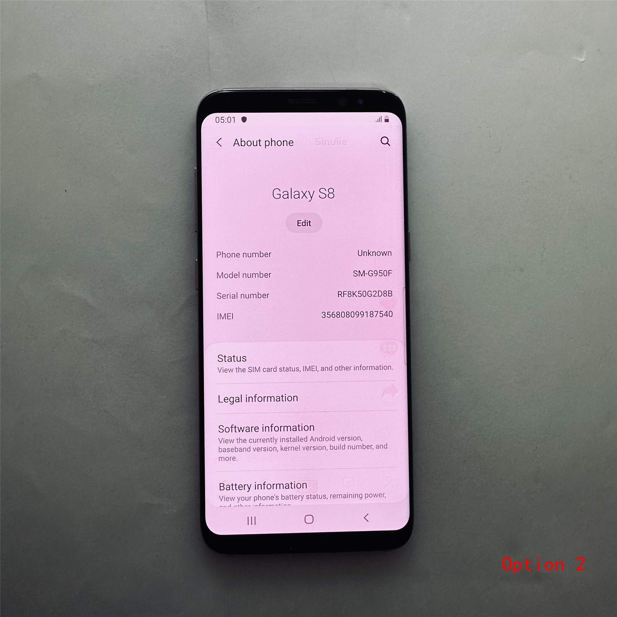 Refurbished Samsung Galaxy S8 G950 64GB Cellphone Original 4G Smart Phones