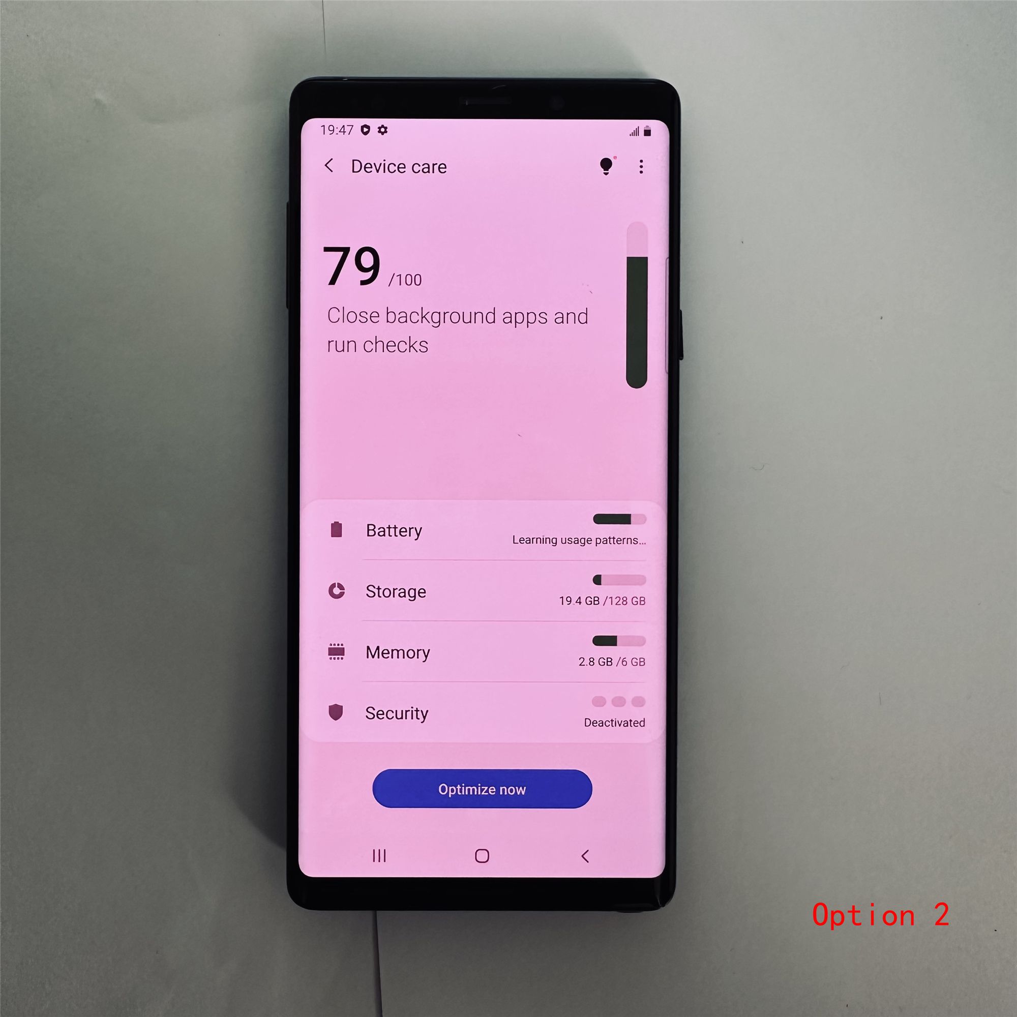 Samsung Galaxy Note9 Note 9 N960 ROM 128GB RAM 6GB 6.4inches Original Refurbished Cellphone 4G Smartphone